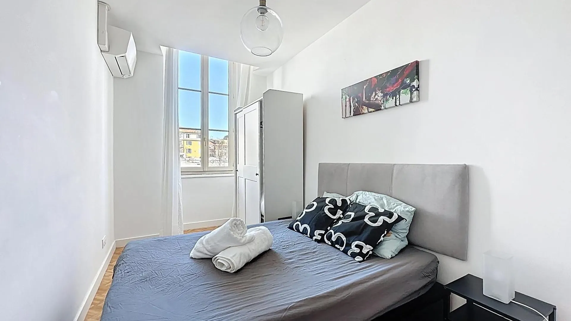 3 Air-Conditioned Rooms With Unobstructed View Nizza
